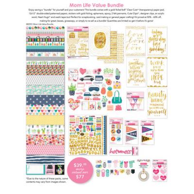 Bella Blvd Scrapbooking Set - Mom Life